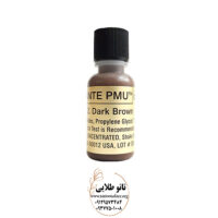 رنگ تاتو کی پی دارک براون