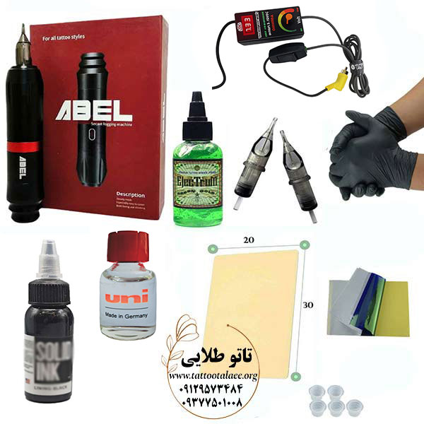 خرید پک کامل دستگاه تتو پن ابل