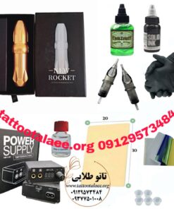 پک کامل دستگاه تاتو پن راکت نیو