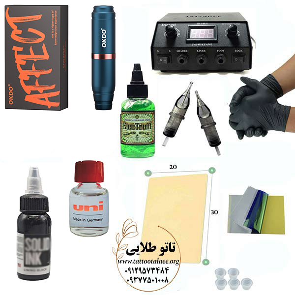 پک کامل دستگاه تاتو پن اوکدو