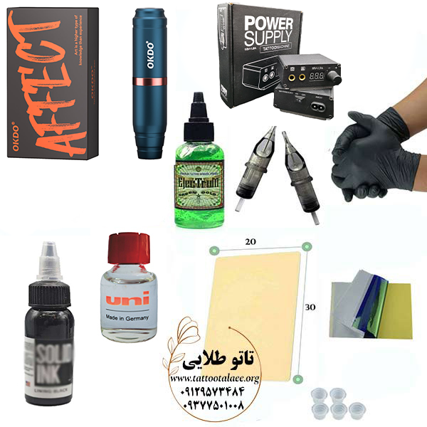 پک کامل دستگاه تتو پن اوکدو